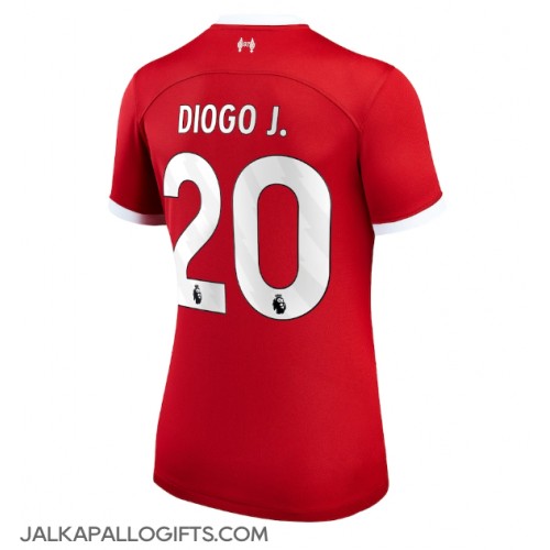 Liverpool Diogo Jota #20 Kotipaita Naiset 2023-24 Lyhythihainen